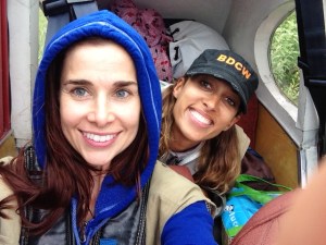 Rescued!! Plane ride home