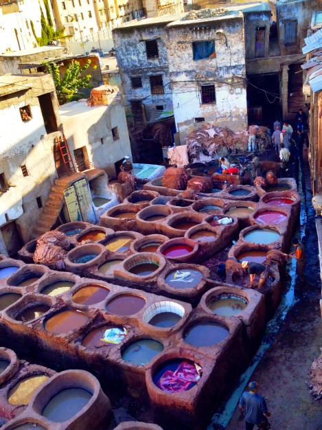Fes tannery